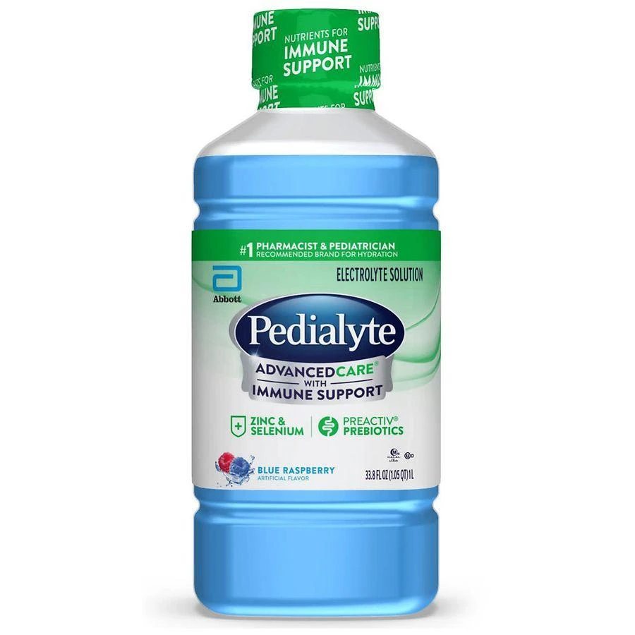 商品Pedialyte|AdvancedCare Electrolyte Solution Blue Raspberry,价格¥63,第1张图片