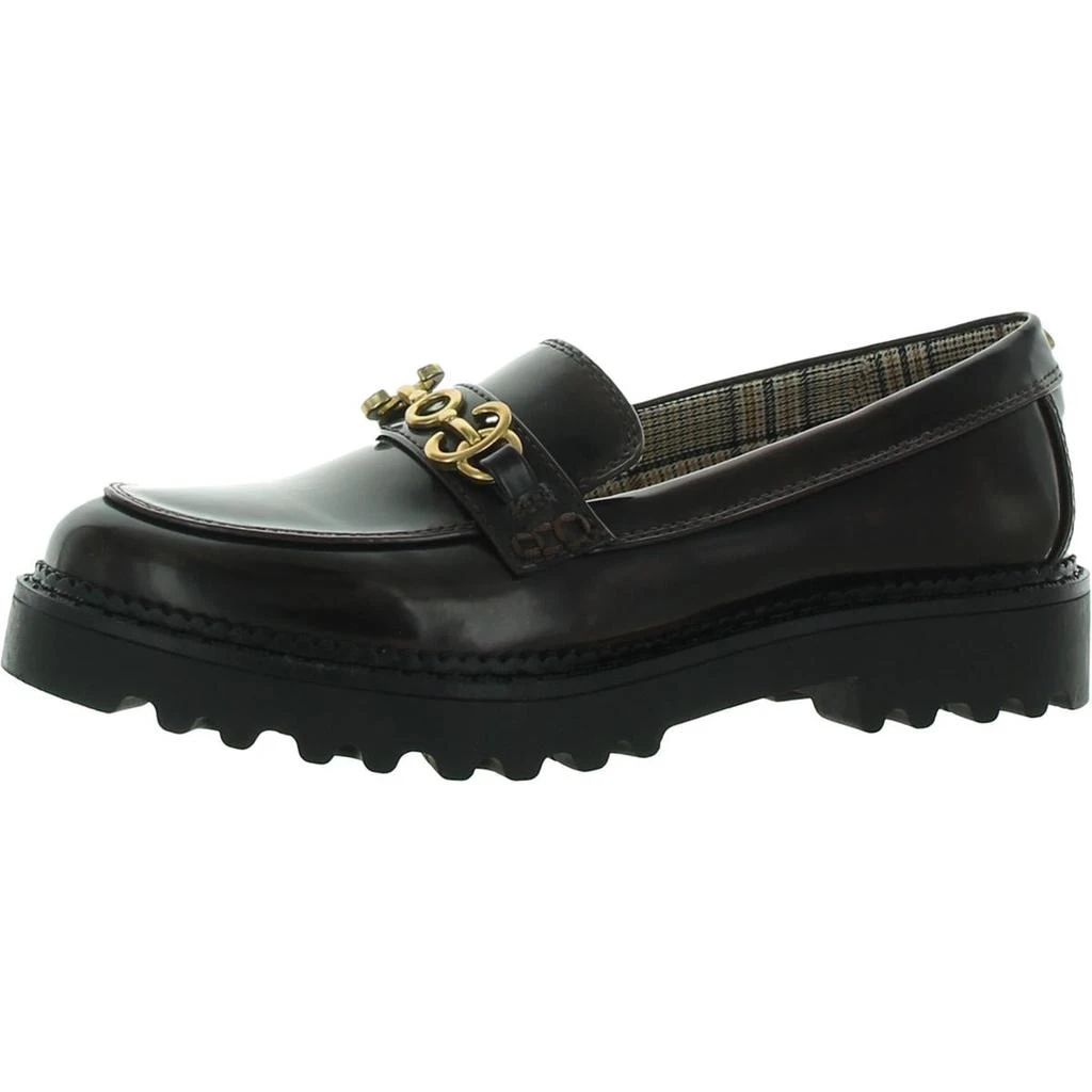 商品Sam Edelman|Circus by Sam Edelman Womens Deana Faux Leather Slip On Fashion Loafers,价格¥118,第4张图片详细描述