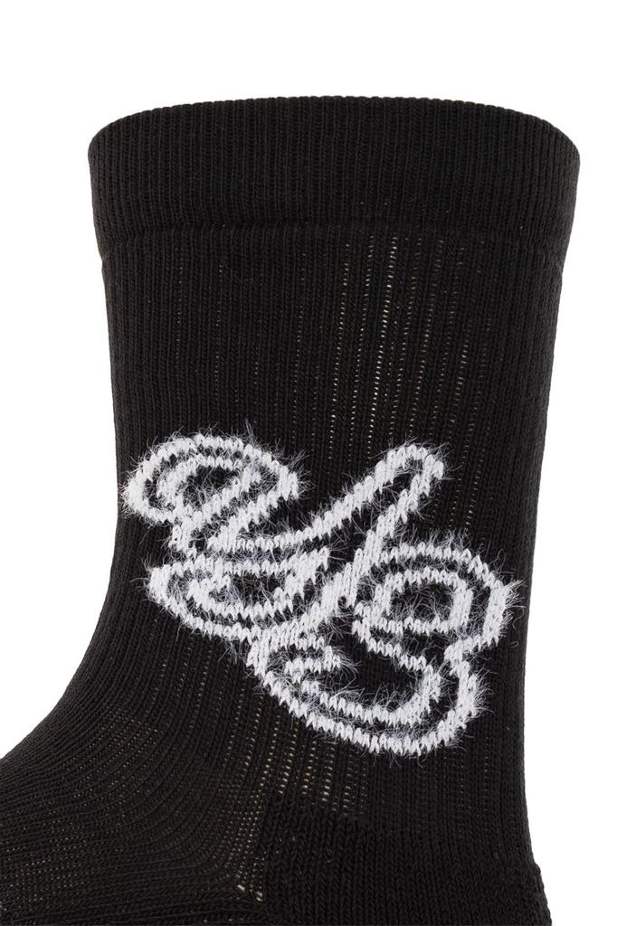 商品Y-3|Y-3 Logo Embroidered Socks,价格¥91,第3张图片详细描述