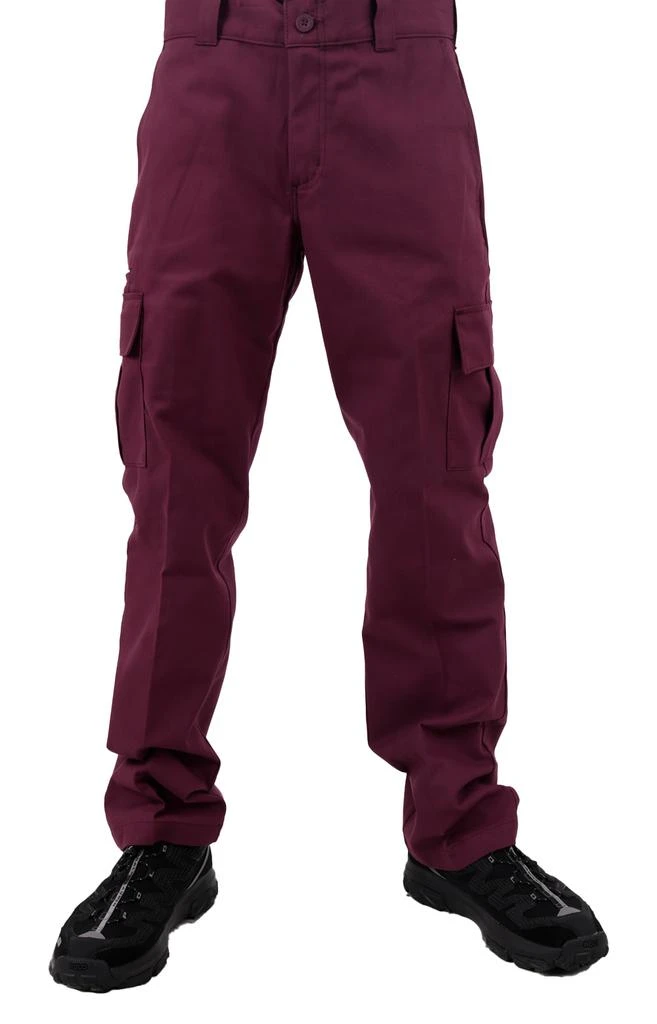 商品DICKIES|(WPR11CSW) Contrast Twill Cargo Pant - Wine/Contrast Stitch,价格¥250,第1张图片