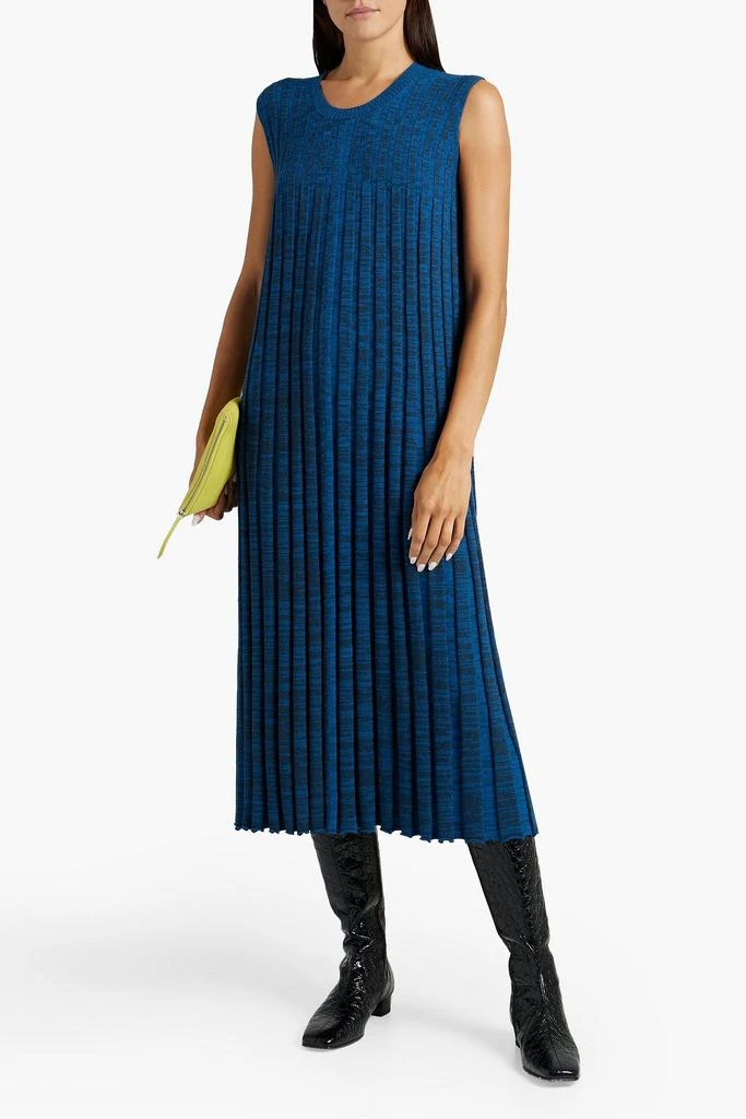 商品Joseph|Space-dyed ribbed-knit midi dress,价格¥1701,第2张图片详细描述