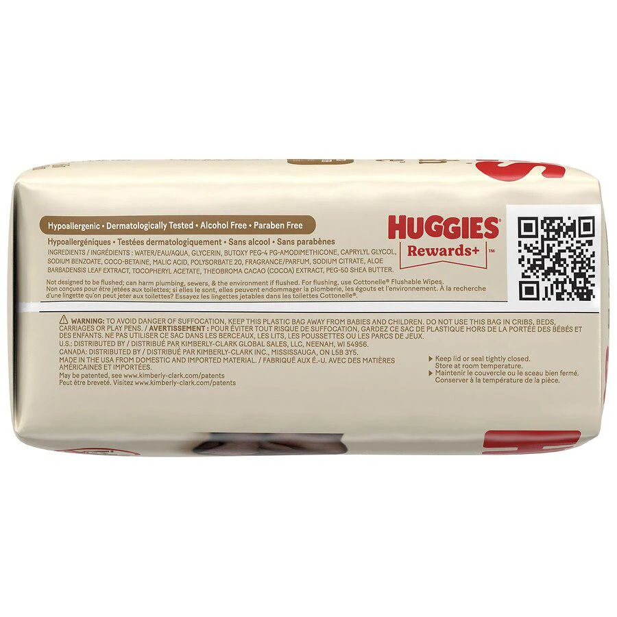 商品Huggies|Scented Baby Wipes Cocoa & Shea Butter,价格¥49,第4张图片详细描述