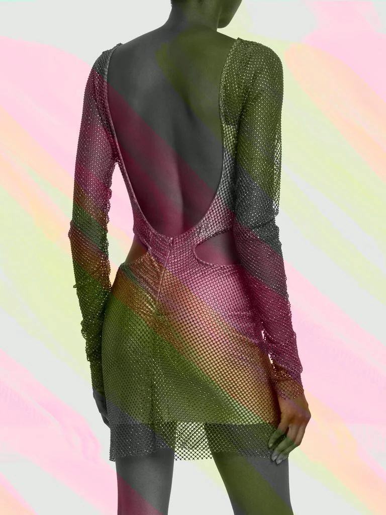 商品GIUSEPPE DI MORABITO|Embroidered Mesh Mini Dress,价格¥8775,第2张图片详细描述