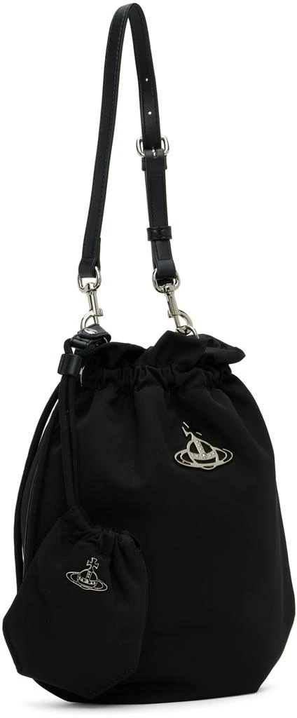 商品Vivienne Westwood|Black Drawstring Shoulder Bag,价格¥2304,第2张图片详细描述