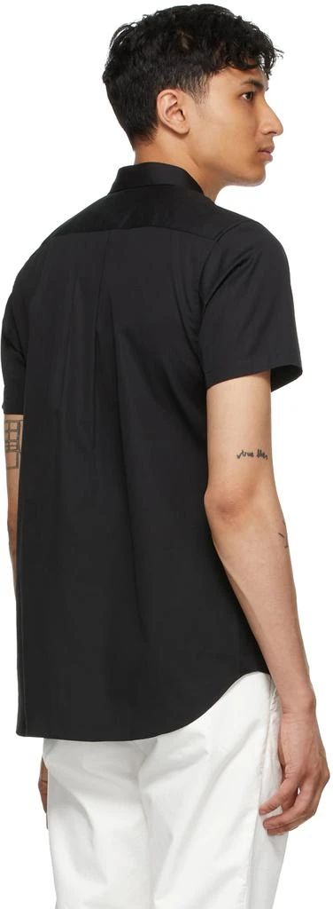 商品Comme des Garcons|Black Poplin Forever Short Sleeve Shirt,价格¥1458,第3张图片详细描述