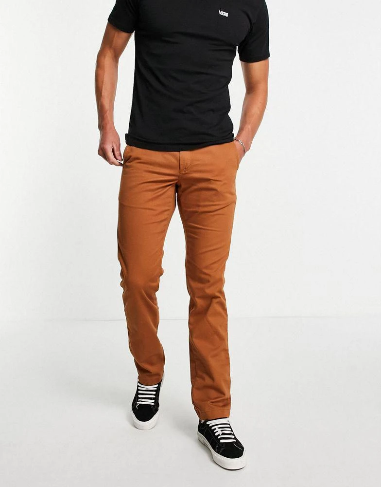 商品Vans|Vans Authentic chino stretch trousers in argan oil,价格¥247,第1张图片