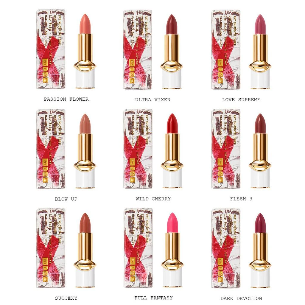 商品Pat McGrath|Pat McGrath 限量白管润唇膏套装,价格¥1715,第1张图片