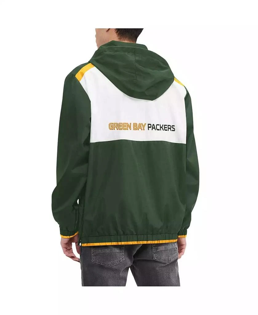 商品Tommy Hilfiger|Men's Green, White Green Bay Packers Carter Half-Zip Hooded Top,价格¥838,第2张图片详细描述