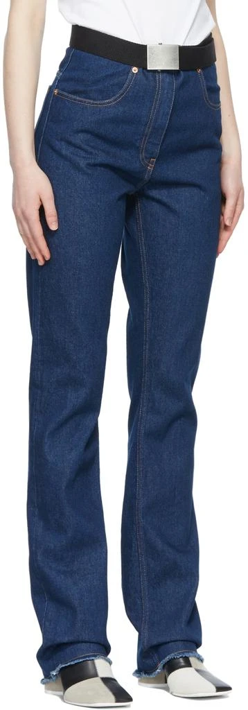 商品MAISON MARGIELA|Blue Belt Jeans,价格¥3273,第2张图片详细描述