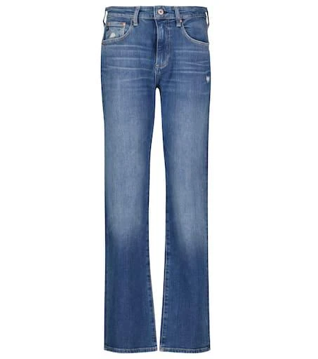商品AG Jeans|Knoxx高腰男友风牛仔裤,价格¥1543,第1张图片