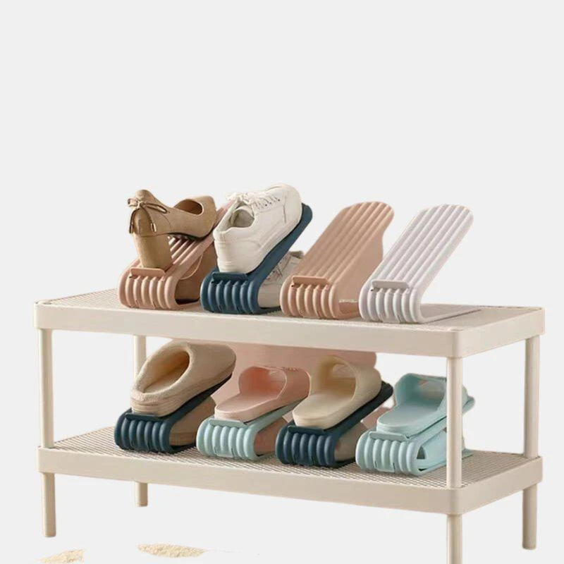 商品Vigor|Rack Shoe Rack 2pcs Shoes Slot Space Storage Organizer Bulk 3 Sets 3 PACK,价格¥314,第2张图片详细描述