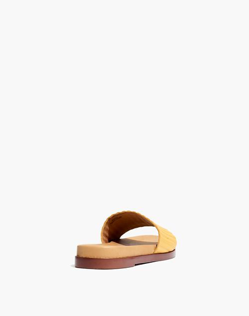 The Louisa Slide Sandal in Embossed Leather商品第3张图片规格展示