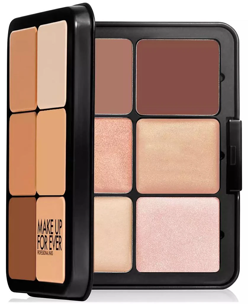 商品Make Up For Ever|HD Skin Cream Contour & Highlight Sculpting Palette,价格¥655,第2张图片详细描述