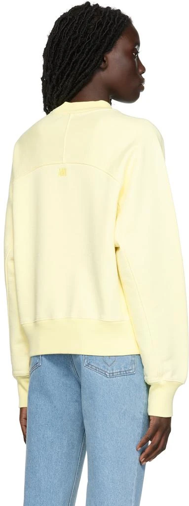 商品AMI|Yellow Ami de Cœur Sweatshirt,价格¥2959,第3张图片详细描述