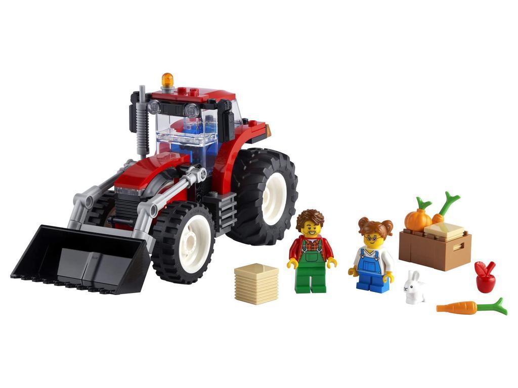 商品LEGO|LEGO City Tractor 60287 Building Kit; Cool Toy for Kids, New 2021 (148 Pieces),价格¥151,第1张图片