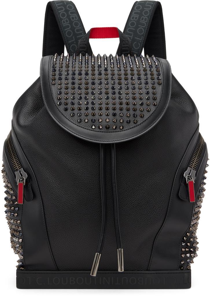 商品Christian Louboutin|Black Explorafunk Backpack,价格¥18703,第1张图片