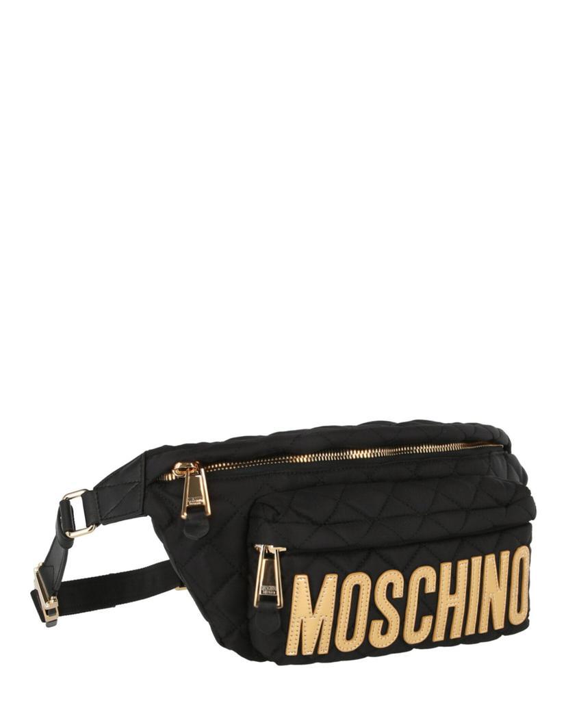 商品Moschino|Quilted Logo Belt Bag,价格¥2773,第4张图片详细描述