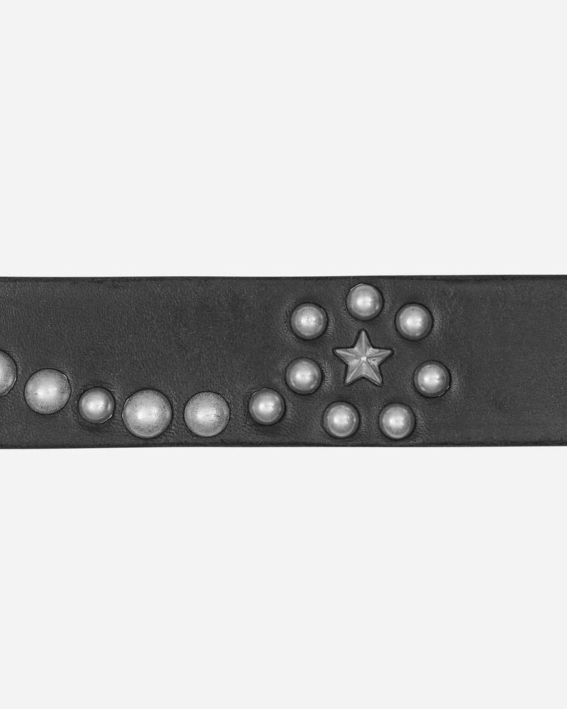 Star Fall Bridle Leather Belt Black 商品