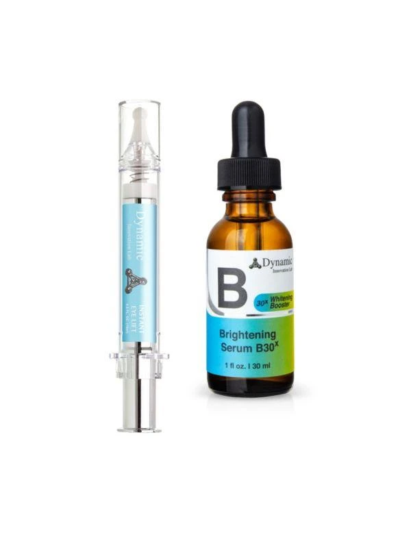 商品Dynamic Innovation Lab|2-Piece Brightening 30x Whitening Booster + Eye Lift Serum Set,价格¥477,第1张图片