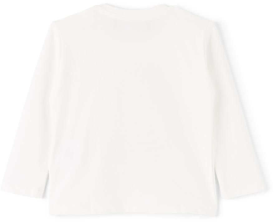 Baby White & Pink Medusa Long Sleeve T-Shirt商品第2张图片规格展示