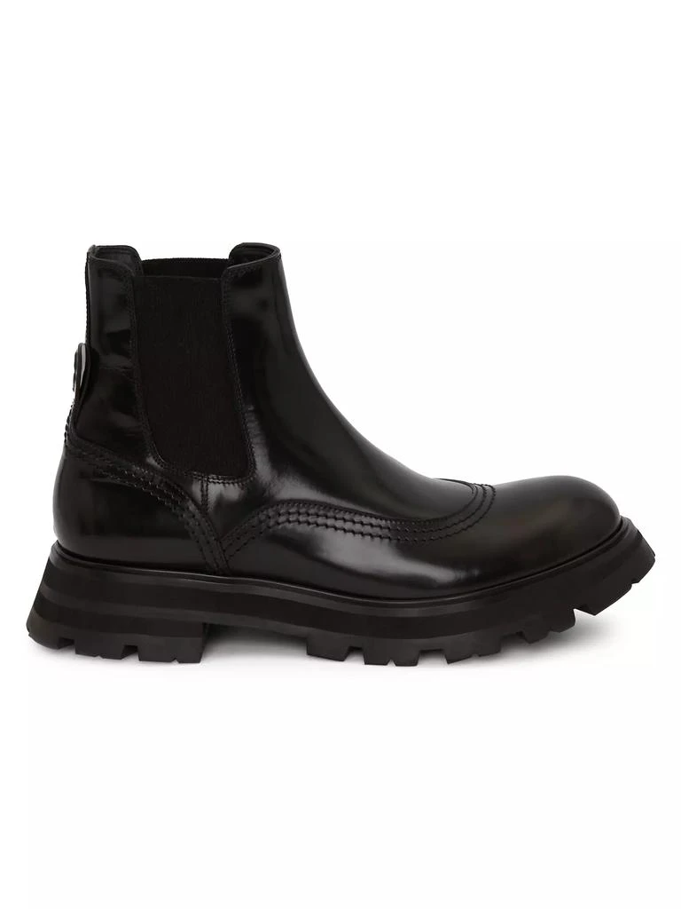 商品Alexander McQueen|Wander Leather Chelsea Boots,价格¥2233,第1张图片