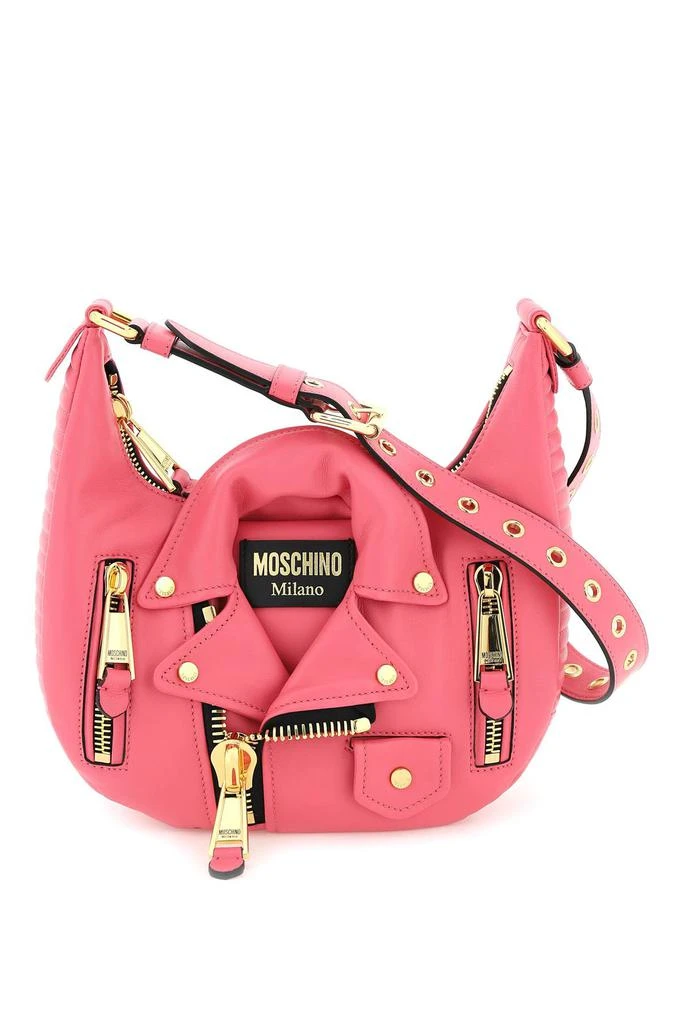 商品Moschino|nappa leather biker shoulder bag,价格¥3841,第1张图片