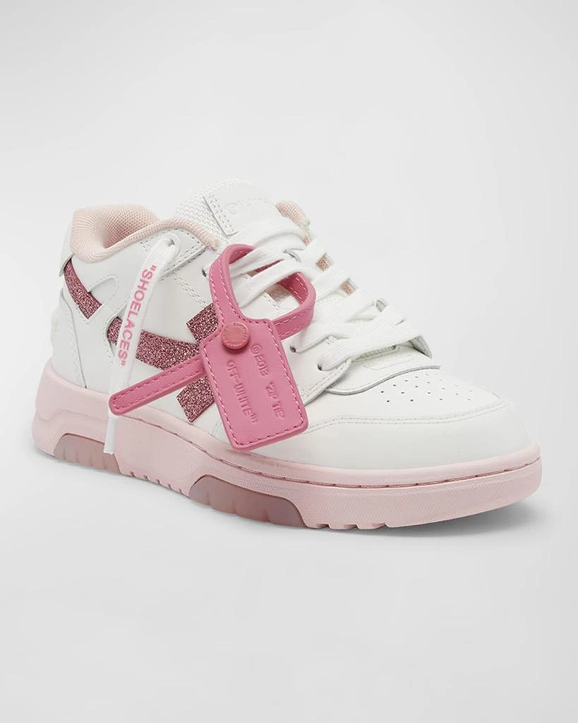 商品Off-White|Girl's Out Of Office Glitter Low-Top Sneakers, Toddler/Kids,价格¥1881,第2张图片详细描述