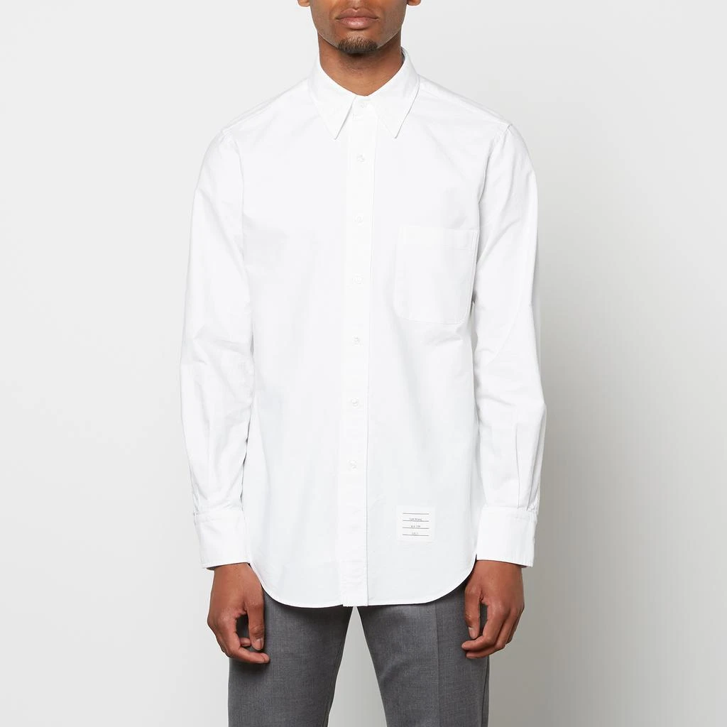 商品Thom Browne|Thom Browne Men's Classic Fit Oxford Shirt - White,价格¥2598,第1张图片