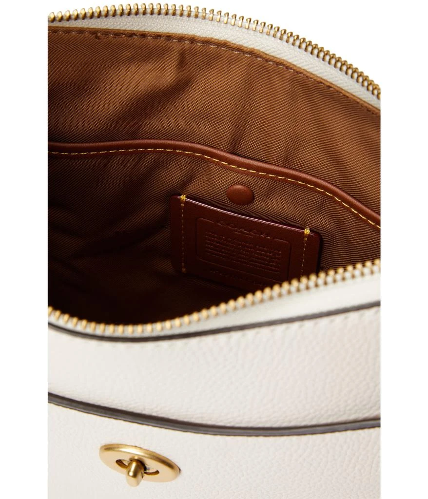 商品Coach|Polished Pebble Leather Chaise Crossbody,价格¥2168,第3张图片详细描述