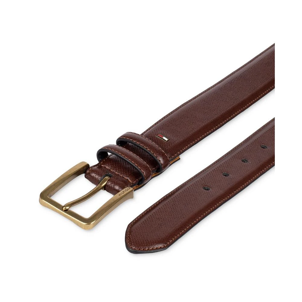 商品Tommy Hilfiger|Men's Double-Loop Feather-Edge Belt,价格¥386,第3张图片详细描述