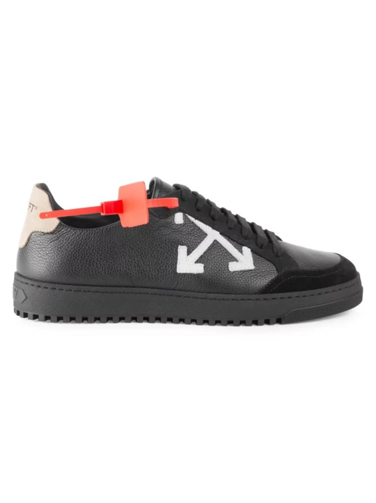 商品Off-White|Arrow Low-Top Leather Sneakers,价格¥1873,第1张图片