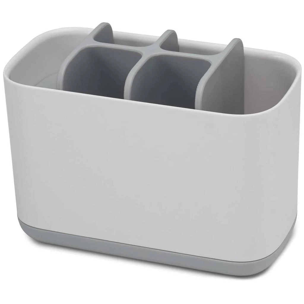 商品Joseph Joseph|Joseph Joseph Easy-Store Toothbrush Caddy Large - White/Grey,价格¥107,第1张图片