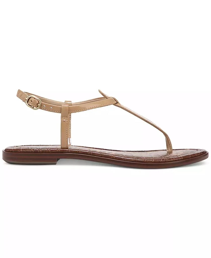 商品Sam Edelman|Women's Gigi T-Strap Flat Sandals,价格¥940,第2张图片详细描述