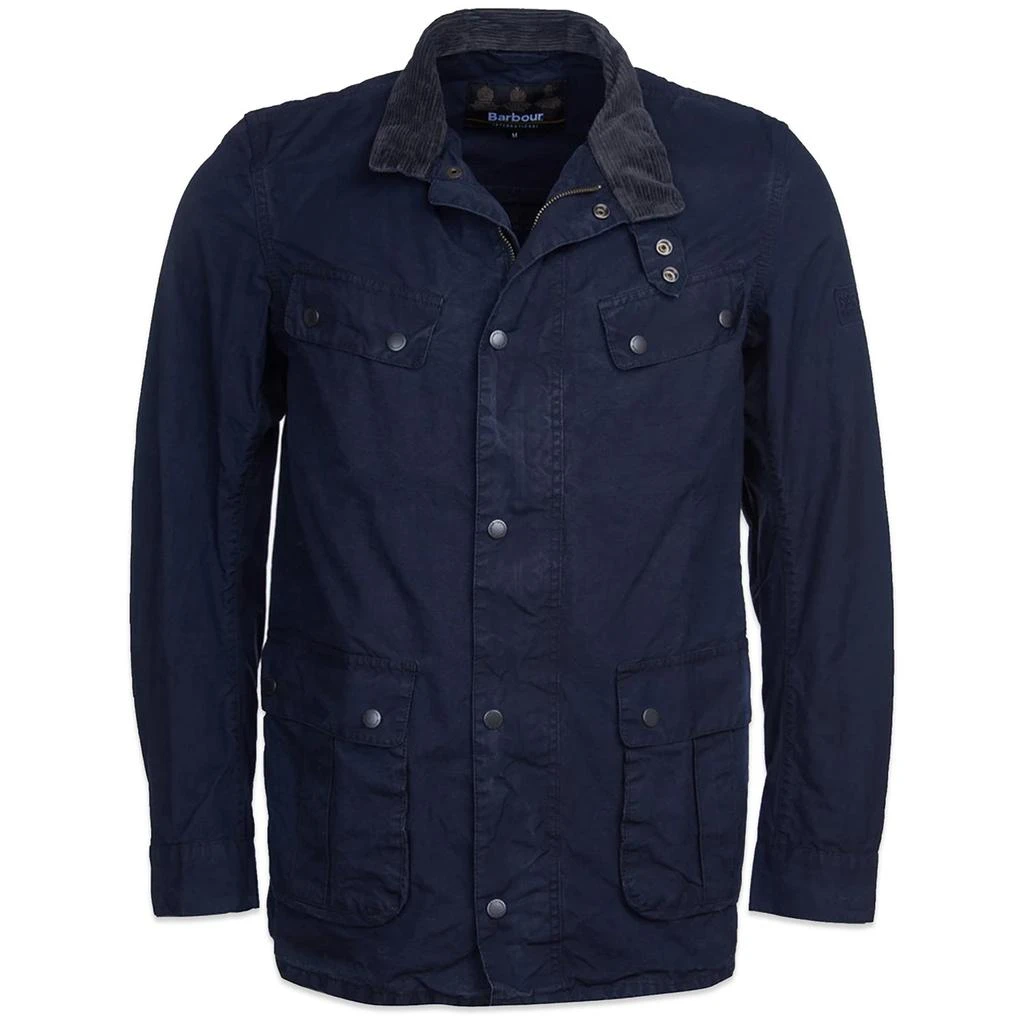 商品Barbour|Barbour International Summer Washed Duke Jacket - Navy,价格¥1381,第1张图片