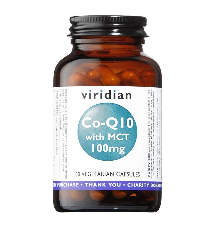 商品Viridian|Co-Enzyme Q10 100mg with MCT (60 Capsules),价格¥523,第1张图片