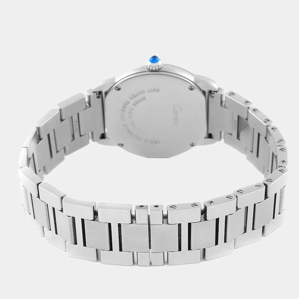 商品[二手商品] Cartier|Cartier Silver Stainless Steel Ronde Solo W6701004 Women's Wristwatch 29 mm,价格¥26749,第4张图片详细描述