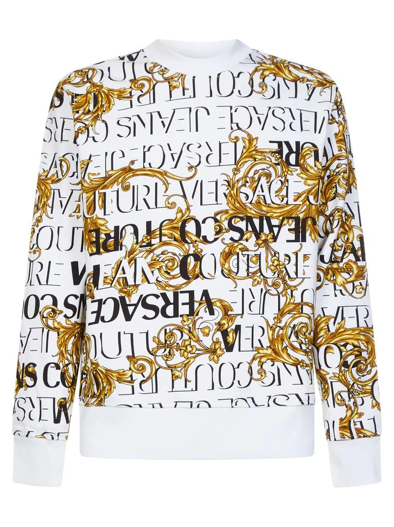 商品Versace|VERSACE JEANS COUTURE Sweaters White,价格¥2588,第1张图片