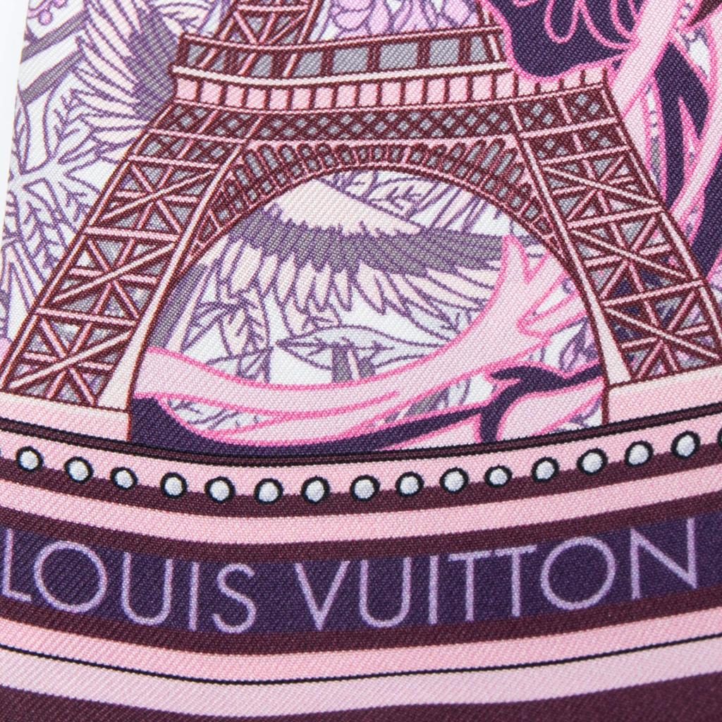 Louis Vuitton Purple Monogram Confidential Silk Bandeau商品第3张图片规格展示