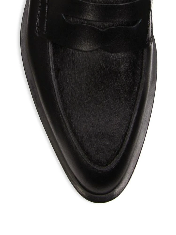 商品Tod's|Calf Fur Point Toe Loafers,价格¥5380,第3张图片详细描述