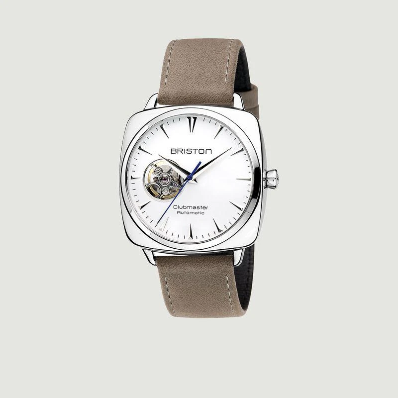 商品Briston|HMS Clubmaster Watch leather vintage strap Briston,价格¥3694,第1张图片