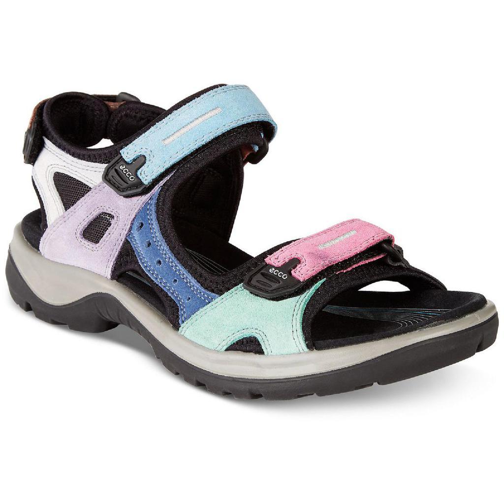 商品ECCO|ECCO Womens Offroad Suede Strappy Sport Sandals,价格¥641,第1张图片