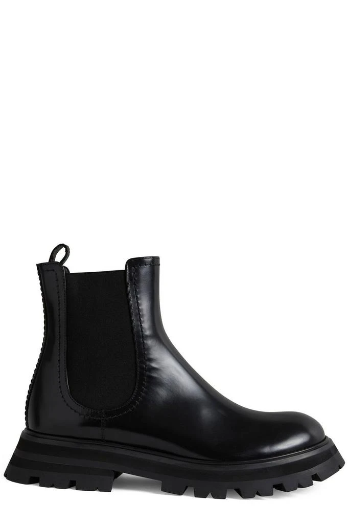 商品Alexander McQueen|Alexander McQueen Chunky-Sole Ankle Boots,价格¥3881,第1张图片