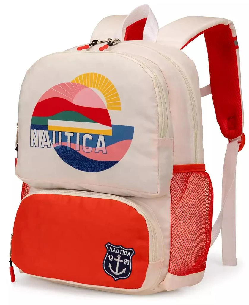 商品Nautica|Kids Backpack for School, 16" H,价格¥645,第2张图片详细描述