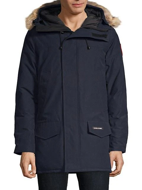 商品Canada Goose|Langford Fusion Fit Coyote-Fur Trim Parka,价格¥11094,第1张图片