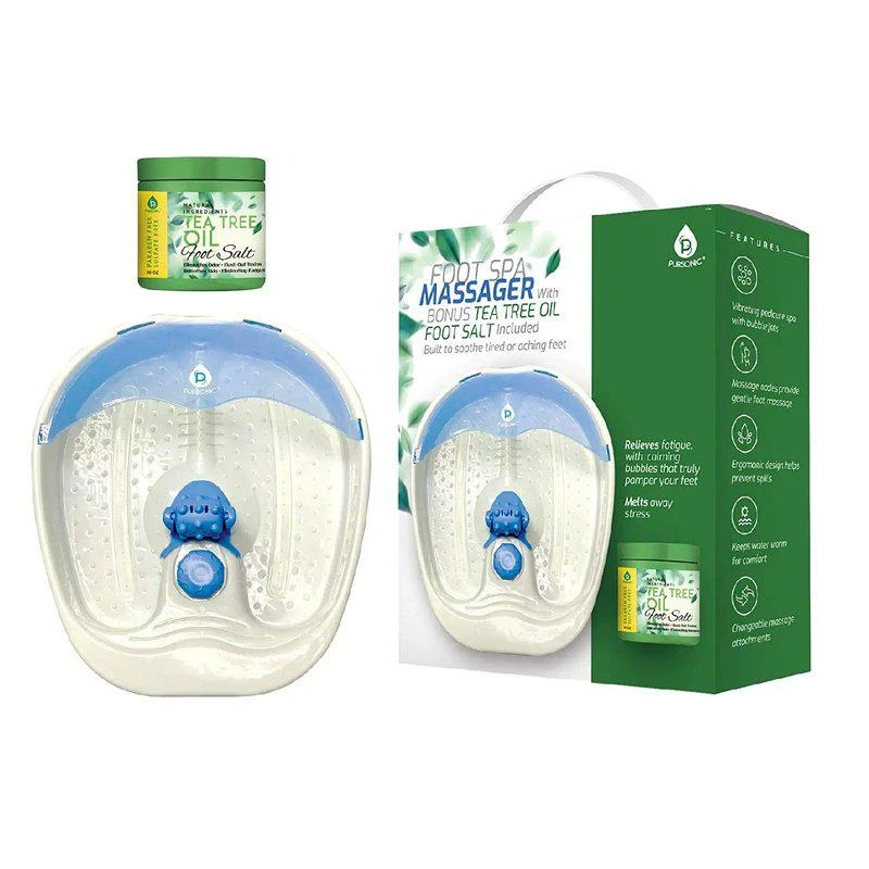 商品PURSONIC|Foot Spa Massager With Tea Tree Oil Foot Salt Scrub (Warming Function),价格¥378,第2张图片详细描述