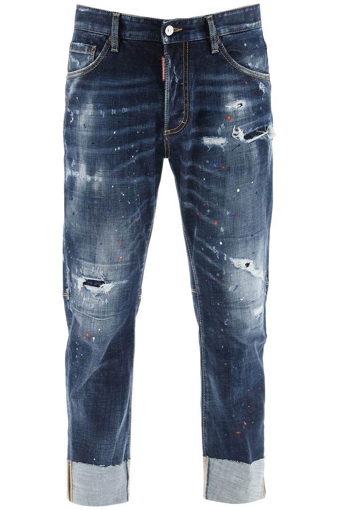 Dsquared2 dark rince wash sailor jeans商品第1张图片规格展示