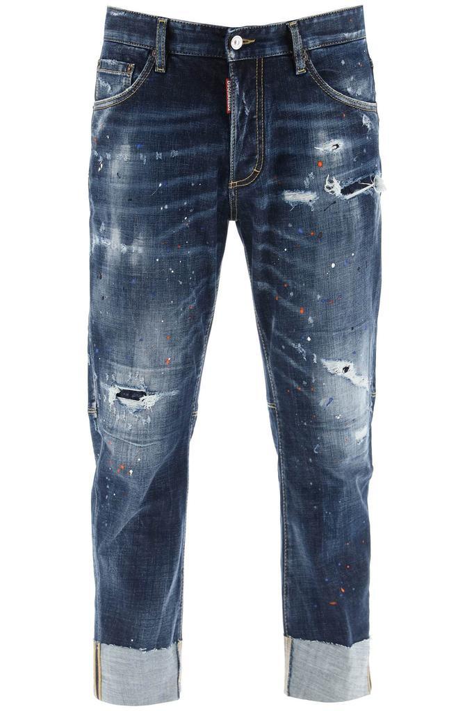 商品DSQUARED2|Dsquared2 dark rince wash sailor jeans,价格¥1975,第1张图片