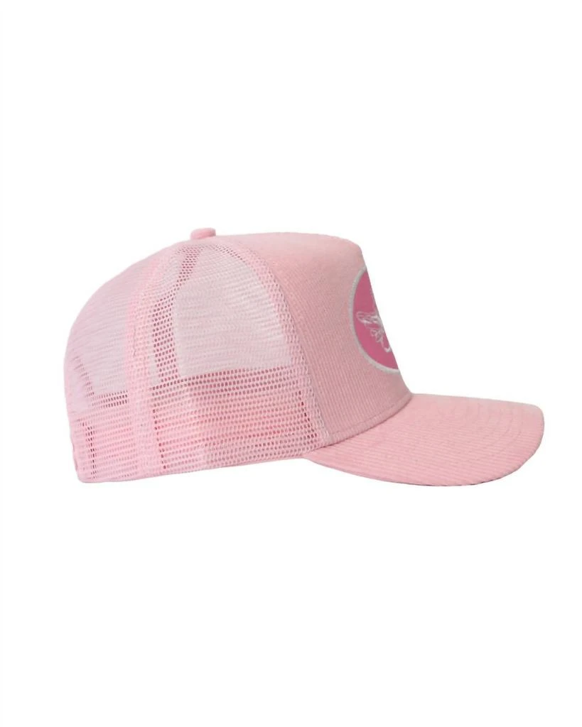商品BOYS LIE|Boys Lie - Rich In Pink Trucker Hat,价格¥347,第3张图片详细描述