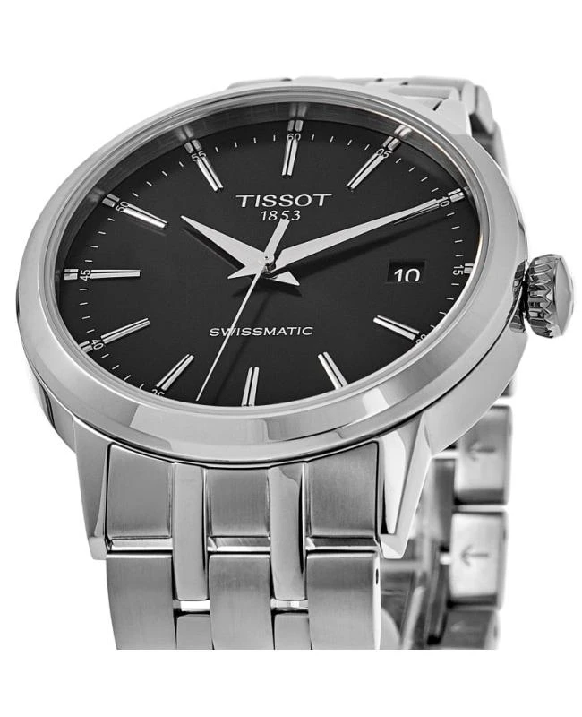 商品Tissot|Tissot Classic Dream Swissmatic Automatic Black Dial Steel Men's Watch T129.407.11.051.00,价格¥4398,第2张图片详细描述