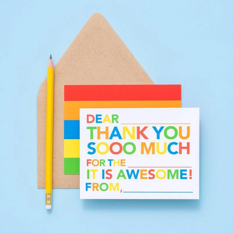 商品Joy Creative Shop|Kids Fill in Thank You Notes,价格¥113,第1张图片